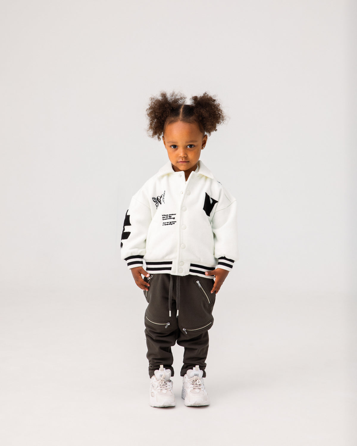 Flyest in the Room – Kids' Baseball Jacket
