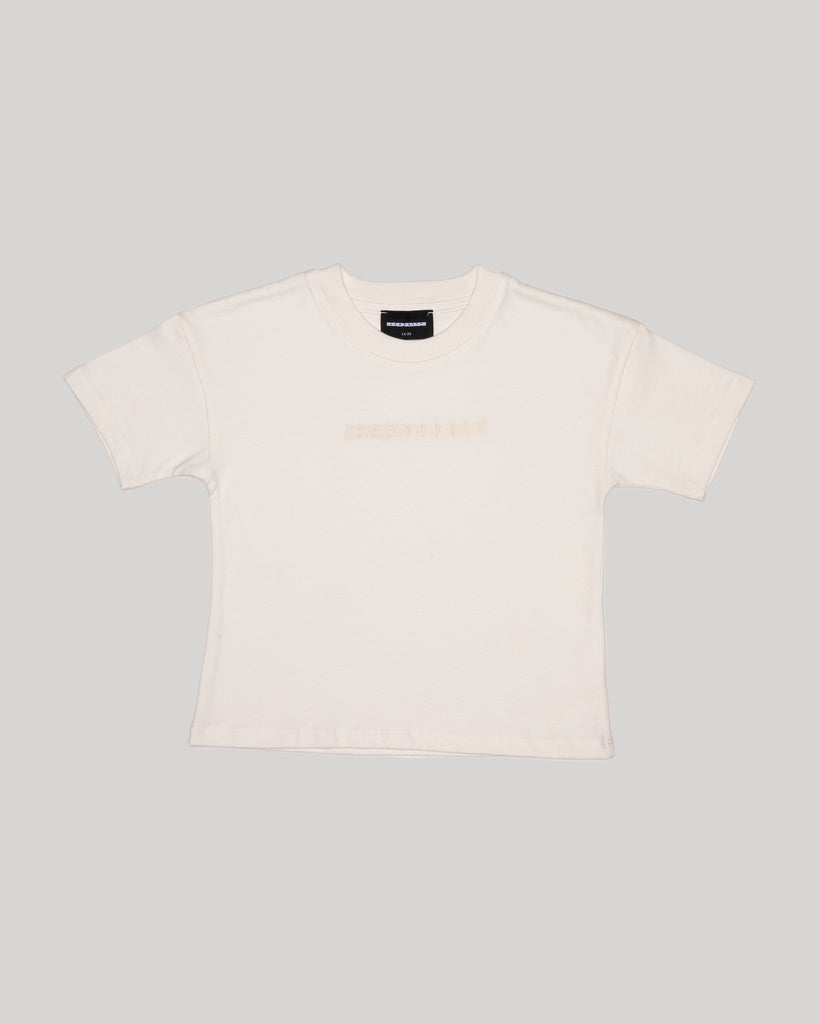 Kids' white T-shirt